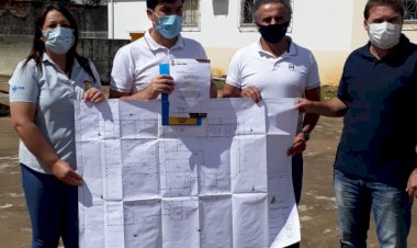 ENTREGUE A ORDEM DE SERVIÇO PARA CONSTRUÇÃO DO NOVO CENTRO DE SAÚDE DE LEBON RÉGIS