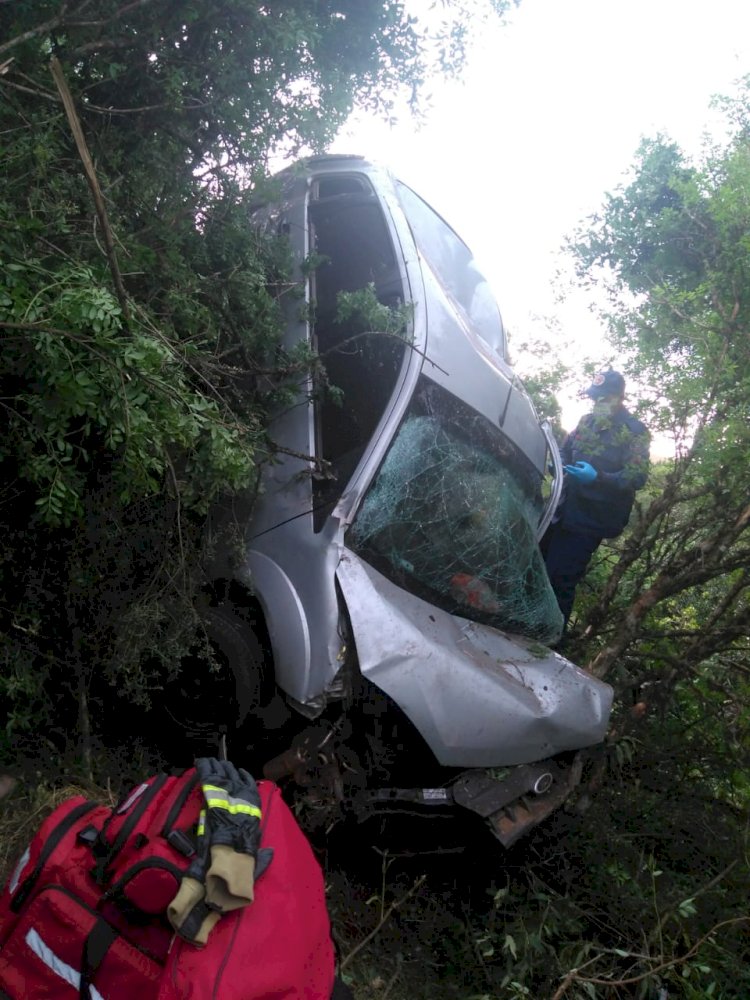 HOMEM MORRE EM ACIDENTE NA BR-470 PRÓXIMO A PONTE DO MAROMBAS EM CURITIBANOS