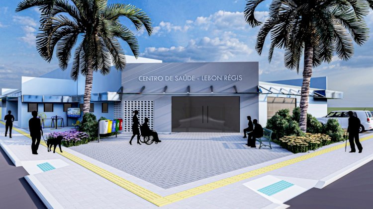 ENTREGUE A ORDEM DE SERVIÇO PARA CONSTRUÇÃO DO NOVO CENTRO DE SAÚDE DE LEBON RÉGIS