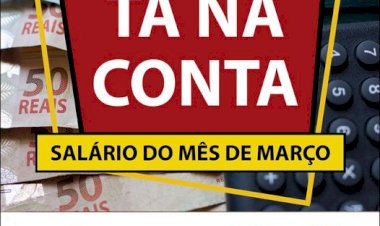 PREFEITURA DE LEBON RÉGIS EFETUA PAGAMENTO DO MÊS DE MARÇO AOS FUNCIONÁRIOS