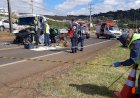 COLISÃO NA SC-355 EM FRAIBURGO  RESULTA EM MORTE
