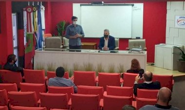 PRESIDENTE DA AMARP DOUGLAS MELLO PARTICIPA DE ENCONTRO COM PRESIDENTE DA FECAM