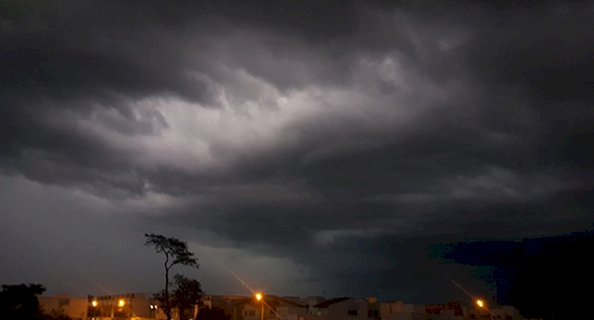 DEFESA CIVIL ALERTA PARA TEMPORAIS E GRANIZO HOJE EM SANTA CATARINA