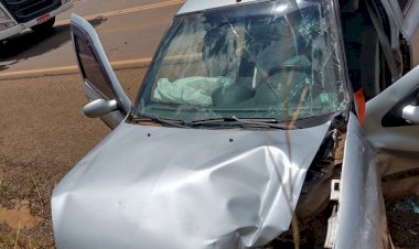 SEIS FERIDOS EM COLISÃO NA SC 355 ENTRE LEBON RÉGIS E FRAIBURGO