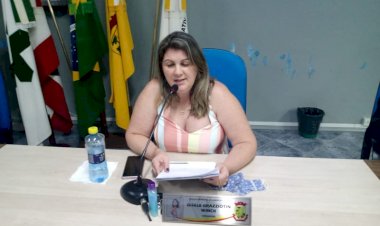 VEREADORA PEDE GRIPÀRIO COM URGÊNCIA EM LEBON RÉGIS