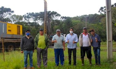 PREFEITO DOUGLAS ACOMPANHA PERFURAÇÕES DE POÇOS ARTESIANOS NO INTEIROR