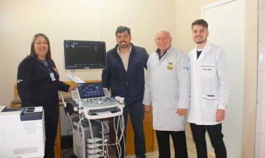 PREFEITURA DE LEBON RÉGIS ADQUIRE UM  NOVO APARELHO DE ULTRA SOM