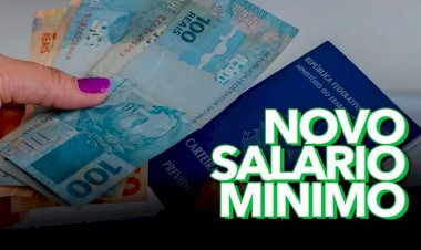 SALÁRIO MÍNIMO COM REAJUSTE DE R$ 90,00 PASSA À VALER A PARTIR DE JANEIRO DE 2023