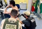 CONFIRA A FOTO DO MOMENTO EM QUE A SUSPOSTA BOMBA ESTAVA SENDO DESARMADA PELA EQUIPE DA POLÍCIA.