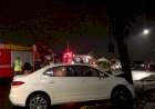 SANTA CECÍLIA:  VEÍCULO COLIDE EM POSTE E CONDUTOR SE EVADE