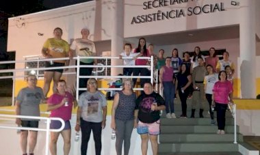 SECRETARIA DO BEM ESTAR SOCIAL PROMOVE CAMINHADA EM HOMENAGEM AO MÊS DA MULHER