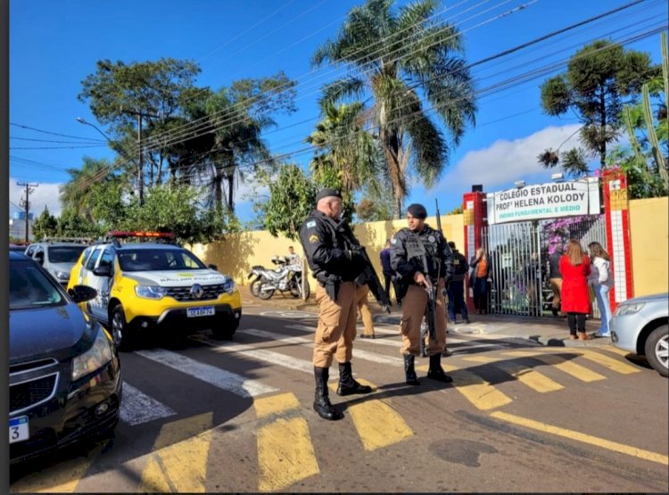 Ex-aluno invade escola e mata estudante a tiros em Cambé, no Paraná