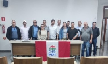 DOUGLAS MELLO É O PRESIDENTE DO PARTIDO DEMOCRÁTICO TRABALHISTA PDT DE CAÇADOR