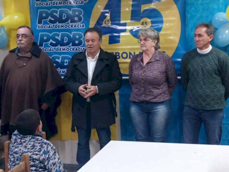 COM CHAPA PURA, PSDB APRESENTA SEUS PRÉS CANDIDATOS A PREFEITO E VICE