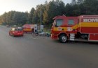 LEBON RÉGIS: COLISÃO ENTRE CARRO E MOTO DEIXA MULHER FERIDA
