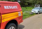 UMA PESSOA MORRE EM COLISÃO ENTRE CARRO E MOTO