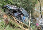 MULHER MORRE  APÓS VEÍCULO SAIR DA PISTA E CAPOTAR