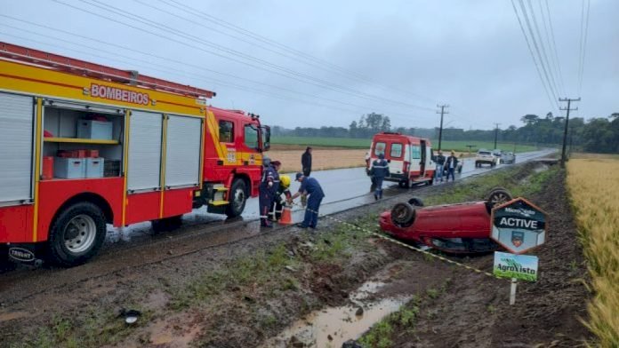 HOMEM É DECAPITADO APÓS CAPOTAR VEÍCULO EM RODOVIA