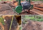 POLÍCIA AMBIENTAL DESCOBRE SERRARIA CLANDESTINA NO INTERIOR DE LEBON RÉGIS