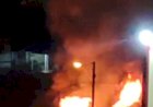 LEBON RÉGIS: INCÊNDIO DESTRÓI PARTE DE RESIDÊNCIA