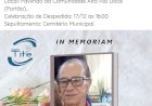 NOTA DE FALECIMENTO