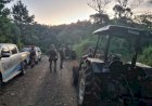 TRATORES ROUBADOS NO INTERIOR DE CANOINHAS, SÃO ENCONTRADOS ESCONDIDOS NA MATA
