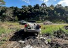 CAÇADOR: FUNCIONÁRIOS DE EMPRESA SÃO FLAGRADOS PELA POLÍCIA LANÇANDO RESÍDUOS EM ÁREA DE MATA