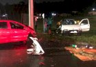 ACIDENTE ENTRE DOIS CARROS DEIXA VÁRIOS FERIDOS EM SANTA CECÍLIA