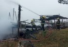 BARRACÃO E DEEK SÃO DESTRUÍDO PELO FOGO, APÓS FESTA EM SANTA CECCILIA