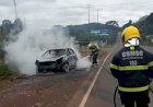 GESTANTE ESCAPA ILESA  DE INCÊNDIO EM VEÍCULO EM RIO DAS ANTAS