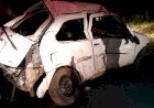 HOMEM MORRE AO COLIDIR VEÍCULO CONTRA MÁQUINA PESADA
