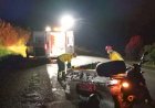 LEBON RÉGIS: JOVEM SOFRE QUEDA DE MOTO NA SC-350