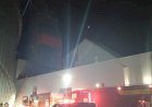BOMBEIROS DE LEBON RÉGIS COMBATEM INCÊNDIO EM SILO SECADOR DE GRÃOS