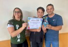 LEBON RÉGIS: ALUNO DA ESCOLA SANTA CATARINA RECEBE MENÇÃO HONROSA PELA PARTICIPAÇÃO NA 19ª OLIMPÍDA BRASILEIRA DE MATEMÁTICA