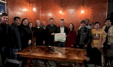 DEPUTADO FEDERAL VALDIR COBALCHINI MDB, VISITA LEBON REGIS E ANUNCIA EMENDA IMPOSITIVA PARA A SAÚDE