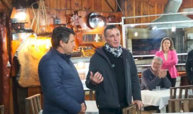 DEPUTADO FEDERAL JORGE GOETEN VISITOU LEBON REGIS, REFORÇANDO O COMPROMISSO COM A ADMINISTRAÇÃO MUNICIPAL