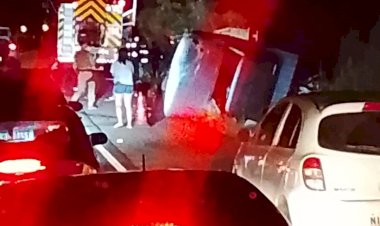 LEBON RÉGIS: GRAVE ACIDENTE RESULTA EM DOIS MORTOS E TRÊS FERIDOS GRAVE; ENTRE OS MORTOS UM BEBE DE UM ANO