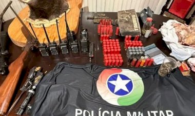 POLÍCIA MILITAR AMBIENTAL DEFLAGRA OPERAÇÃO CONTRA CAÇA ILEGAL E PRENDE QUATRO PESSOAS EM IBIAM