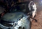 LEBON RÉGIS: COLISÃO FRONTAL ENTRE DOIS VEÍCULOS É REGISTRADA DURANTE A MADRUGADA NO INTERIOR DO MUNICÍPIO