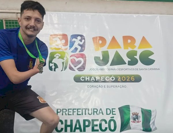 SAMUEL É CAMPEÃO DO PARAJASC 2026 E LEVA LEBON RÉGIS AO TOPO DO PÓDIO