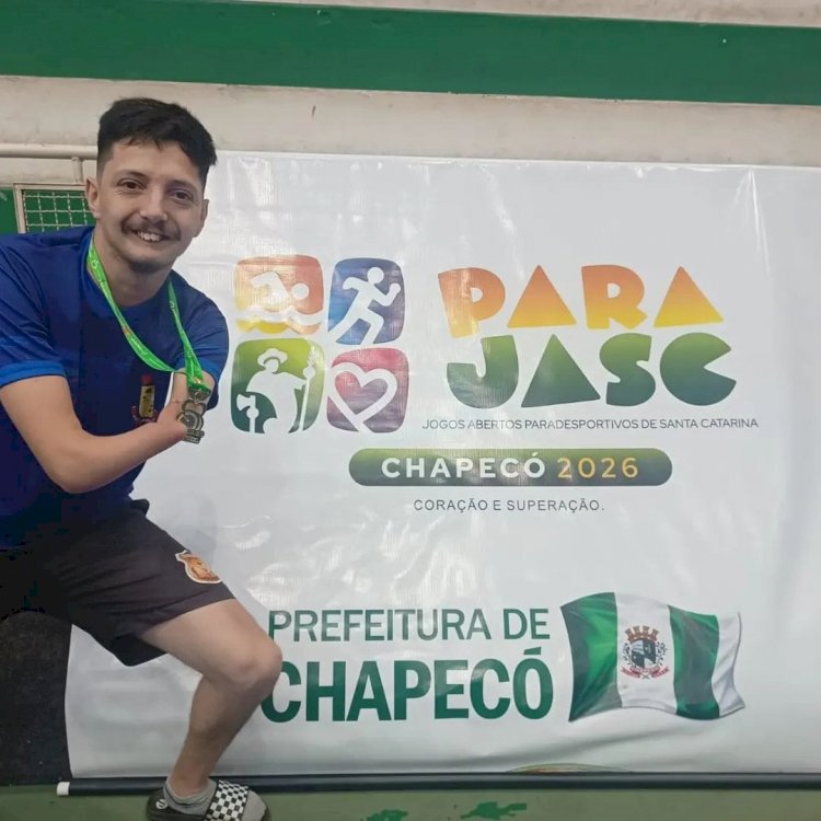 SAMUEL É CAMPEÃO DO PARAJASC 2026 E LEVA LEBON RÉGIS AO TOPO DO PÓDIO